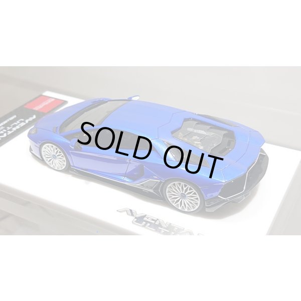画像12: EIDOLON 1/43 Lamborghini Aventador LP780-4 Ultimae 2021 (Dianthus Wheel) Lobellia Blue Limited 32 pcs. (12)