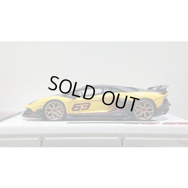 画像2: EIDOLON 1/43 Lamborghini Aventador SVJ 63 2018 Giallo Auge (Yellow) Limited 63 pcs. (2)