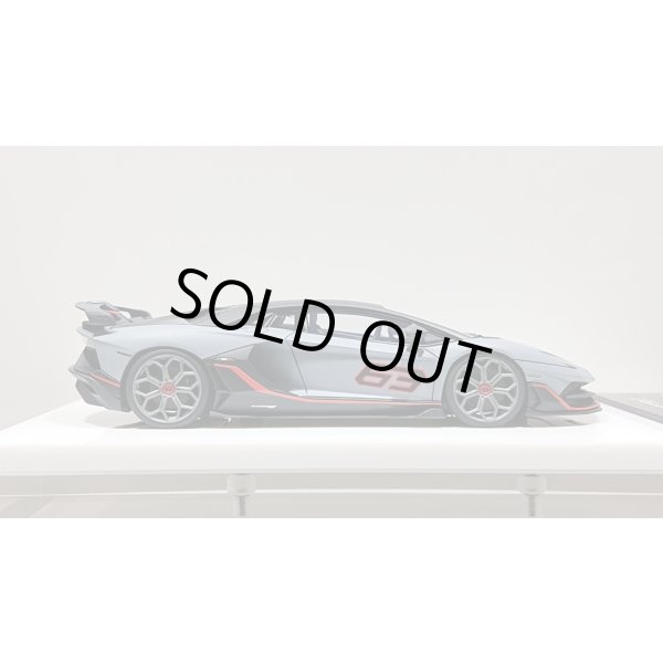 画像6: EIDOLON 1/43 Lamborghini Aventador SVJ 63 2018 Grigio Acheso (Matte Light Gray) Limited 63 pcs. (6)