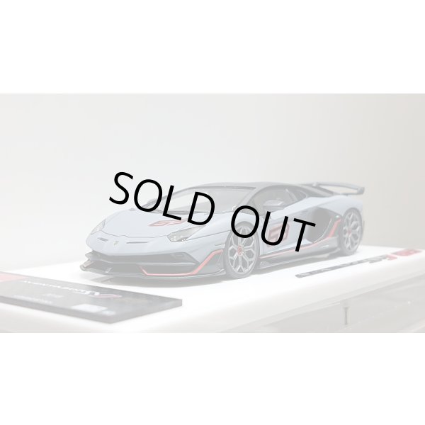 画像9: EIDOLON 1/43 Lamborghini Aventador SVJ 63 2018 Grigio Acheso (Matte Light Gray) Limited 63 pcs. (9)