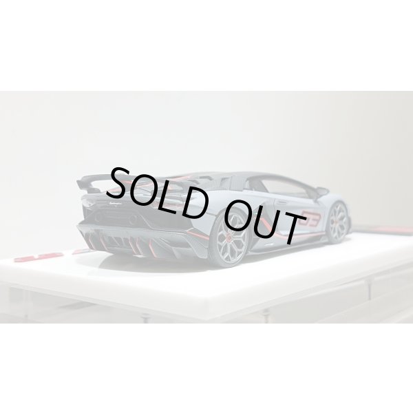 画像10: EIDOLON 1/43 Lamborghini Aventador SVJ 63 2018 Grigio Acheso (Matte Light Gray) Limited 63 pcs. (10)