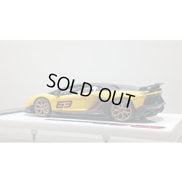 画像3: EIDOLON 1/43 Lamborghini Aventador SVJ 63 2018 Giallo Auge (Yellow) Limited 63 pcs. (3)