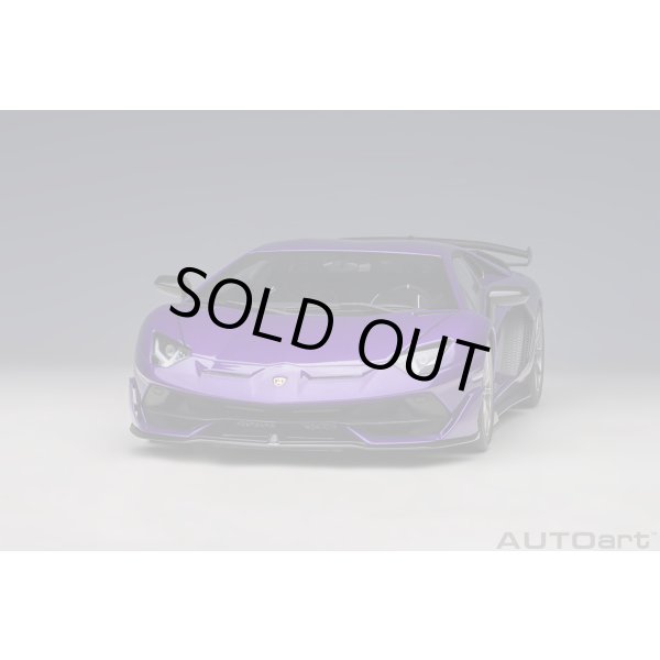 画像16: AUTOart 1/18 Lamborghini Aventador SVJ (Viola Pasifae) (16)