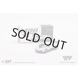 画像: MINI GT 1/64 Bugatti Centodie White (LHD)