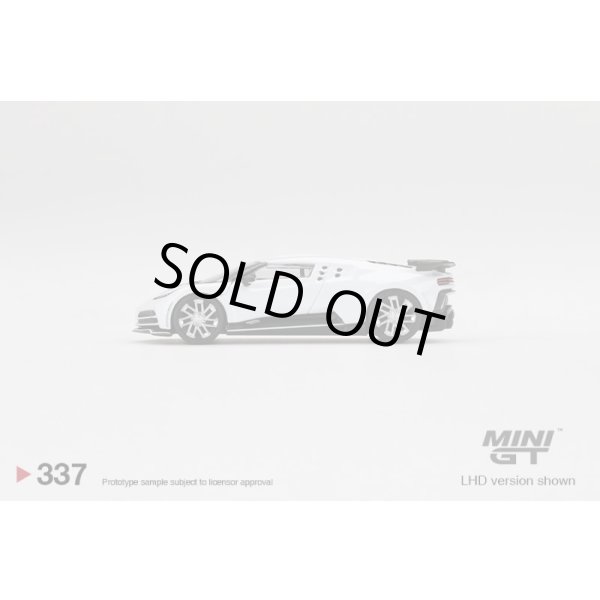 画像4: MINI GT 1/64 Bugatti Centodie White (LHD) (4)