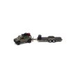 画像2: JOHNNY LIGHTNING 1/64 2004 Hummer H2 Moss Green & Open Trailer Moss Green (2)