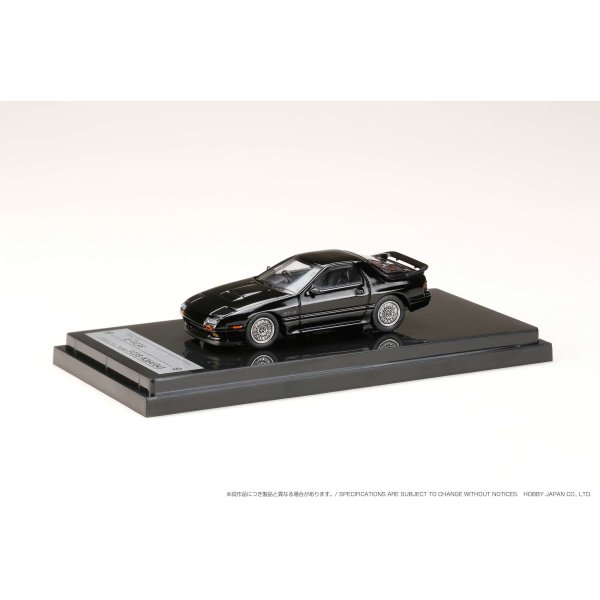 画像2: Hobby JAPAN 1/64 Mazda RX-7 (FC3S) GT-X Brilliant Black (2)