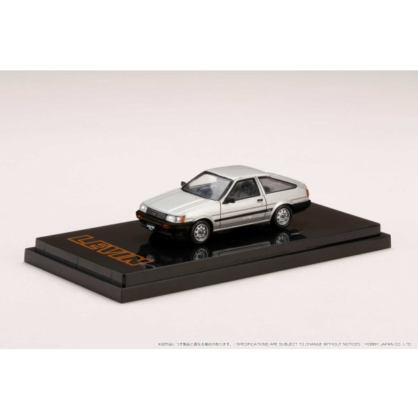 画像2: Hobby JAPAN 1/64 Toyota Corolla Levin AE86 3-door GTV Silver (2)