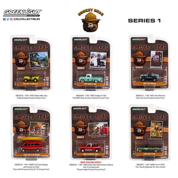 画像8: GREEN Light 1/64 Smokey Bear Series 1 (8)