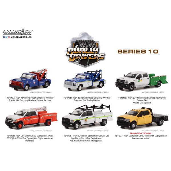 画像8: GREEN LiGHT 1/64 Dually Drivers Series 10 (8)