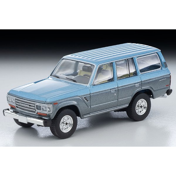 画像1: TOMYTEC 1/64 Limited Vintage NEO Toyota Land Cruiser 60 北米仕様 (Light Blue/Gray) '88 (1)