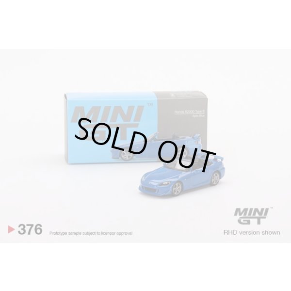 画像1: MINI GT 1/64 Honda S2000 (AP2) Type S Apex Blue (RHD) (1)