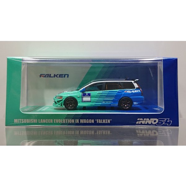 画像1: INNO Models 1/64 Mitsubishi Lancer Evolution IX Wagon "FALKEN" (1)