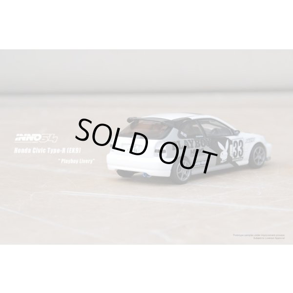 画像4: INNO Models 1/64 Honda Civic TYPE-R (EK9) "PLAYBOY" (4)