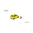 画像5: INNO Models 1/64 Honda City Turbo II Yellow with MOTOCOMPO (5)