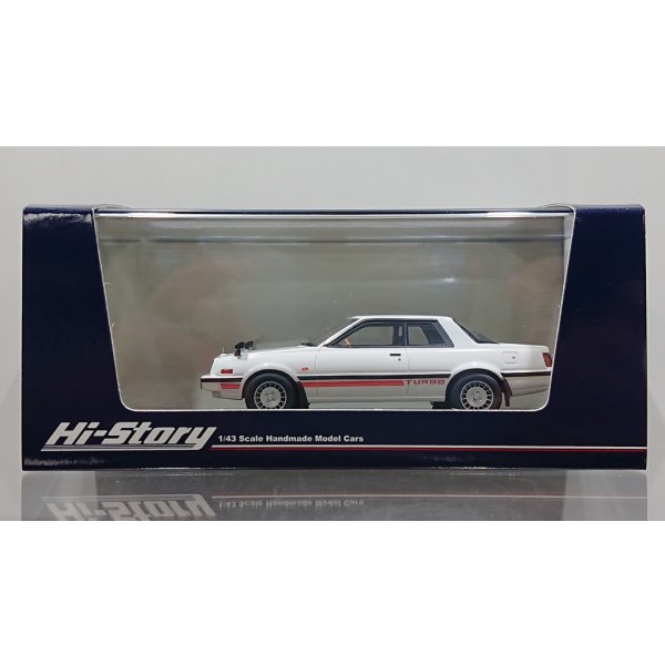 画像1: Hi Story 1/43 MITSUBISHI GALANTΛ 2000 GSR TURBO (1980) White (1)