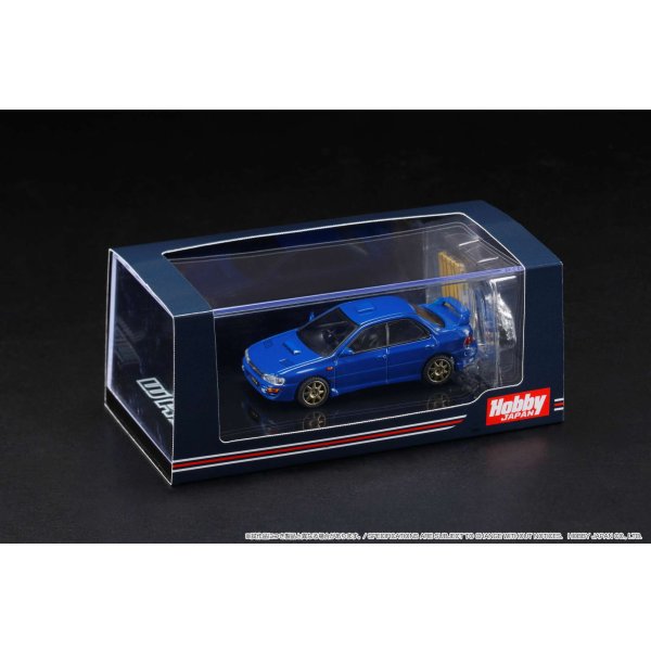 画像4: Hobby JAPAN 1/64 Subaru Impreza WRX (GC8) STi Version II Sports Blue / with engine display model (4)