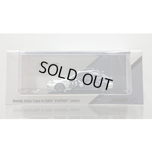 画像1: INNO Models 1/64 Honda Civic TYPE-R (EK9) "PLAYBOY" (1)
