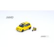 画像4: INNO Models 1/64 Honda City Turbo II Yellow with MOTOCOMPO (4)