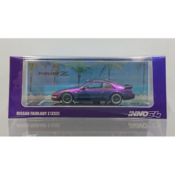 画像1: INNO Models 1/64 Nissan Fairlady Z (Z32) Midnight Purple II Hong Kong Ani-Com & Games 2022 Event Exclusive (1)