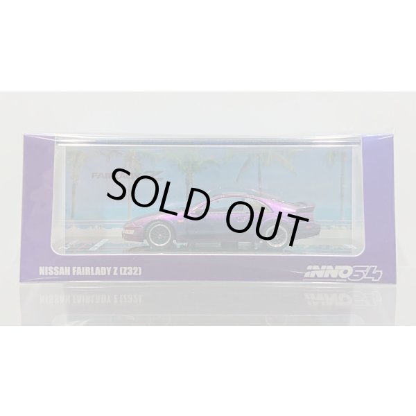画像1: INNO Models 1/64 Nissan Fairlady Z (Z32) Midnight Purple II Hong Kong Ani-Com & Games 2022 Event Exclusive (1)