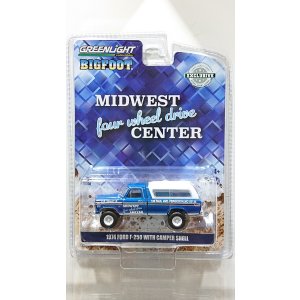 画像: GREEN LiGHT EXCLUSIVE 1/64 1974 Ford F-250 with Camper Shell - Midwest Four Wheel Drive Center