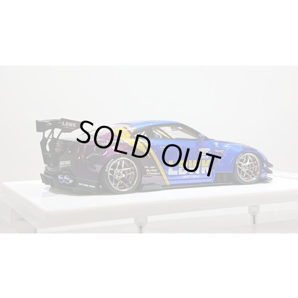 画像7: EIDOLON 1/43 LB WORKS GT-R Type 2 Racing spec Lobellia Blue and Alba Cielo Tow-tone color Limited 35 pcs. (7)