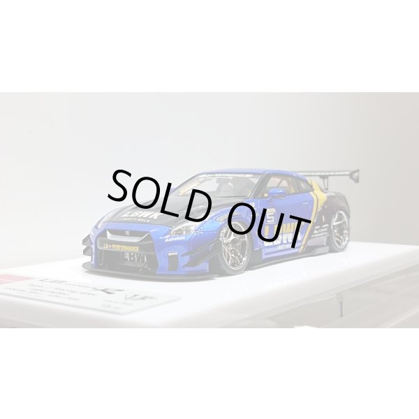 画像9: EIDOLON 1/43 LB WORKS GT-R Type 2 Racing spec Lobellia Blue and Alba Cielo Tow-tone color Limited 35 pcs. (9)