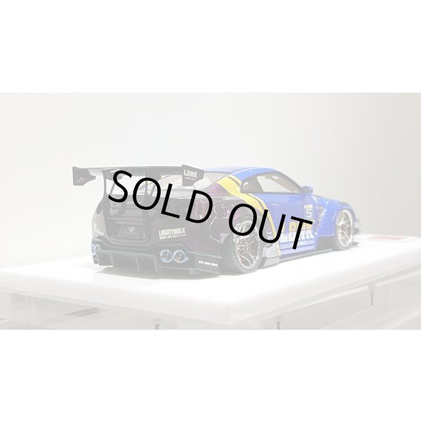 画像10: EIDOLON 1/43 LB WORKS GT-R Type 2 Racing spec Lobellia Blue and Alba Cielo Tow-tone color Limited 35 pcs. (10)