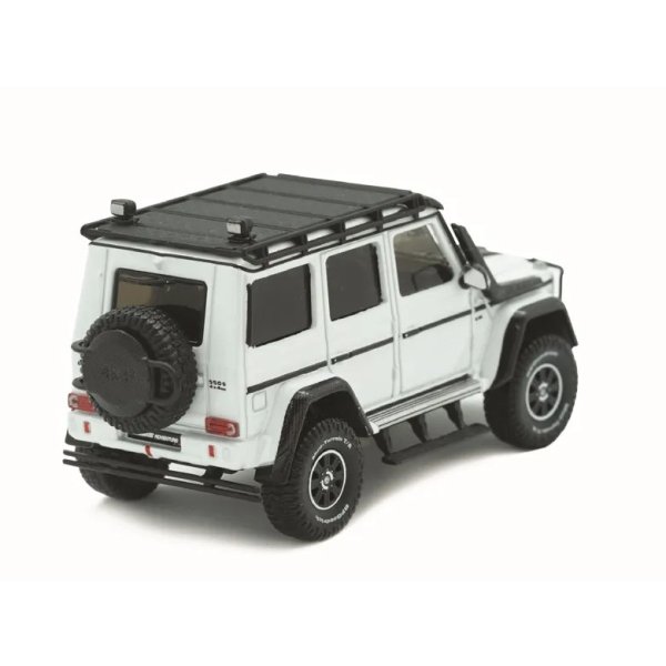 画像2: ALMOST REAL 1/64 Brabus 550 Adventure Mercedes-Benz G-Class 4x4 2 -2017- White (2)