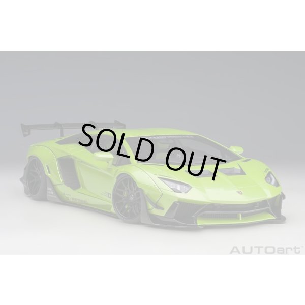 画像15: AUTOart 1/18 Liberty Walk LB-WORKS Lamborghini Aventador Limited Edition (Pearl Green) (15)