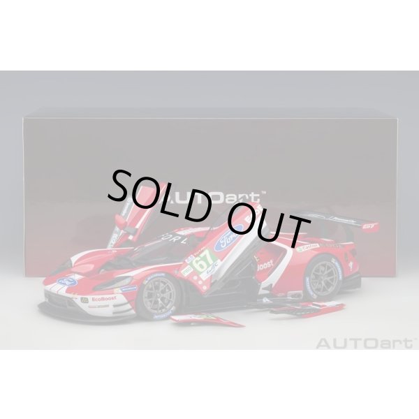 画像18: AUTOart 1/18 Ford GT GTE Pro Le Mans 24h 2019 #67 (18)