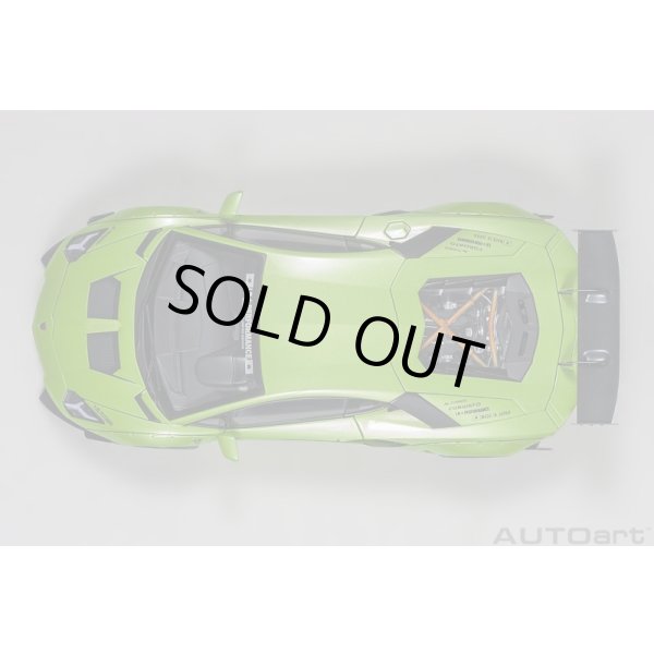 画像7: AUTOart 1/18 Liberty Walk LB-WORKS Lamborghini Aventador Limited Edition (Pearl Green) (7)
