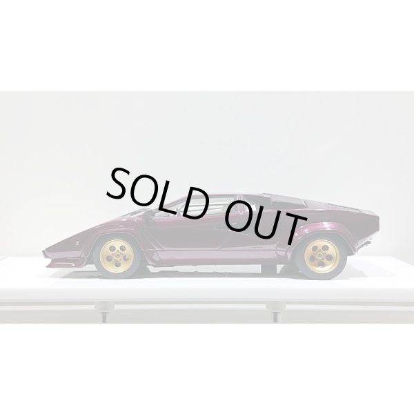 画像2: EIDOLON 1/43 Lamborghini Countach LP5000 QV 1985 Metallic Dark Purple Limited 50 pcs. (2)