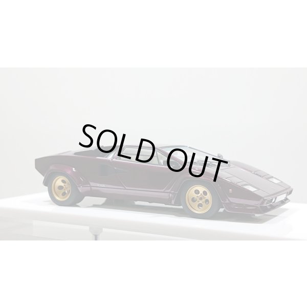 画像5: EIDOLON 1/43 Lamborghini Countach LP5000 QV 1985 Metallic Dark Purple Limited 50 pcs. (5)
