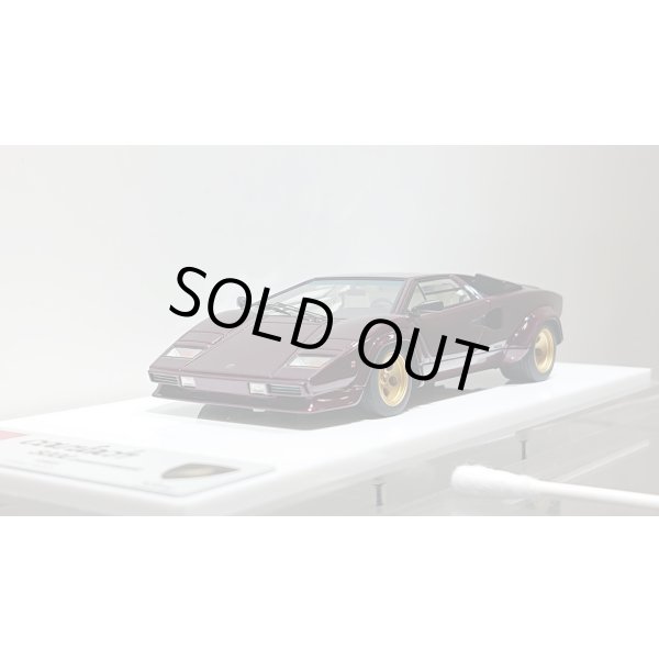 画像9: EIDOLON 1/43 Lamborghini Countach LP5000 QV 1985 Metallic Dark Purple Limited 50 pcs. (9)