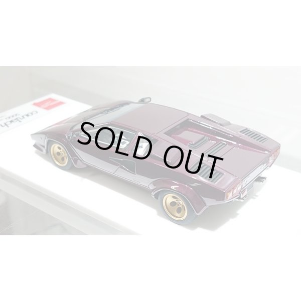 画像12: EIDOLON 1/43 Lamborghini Countach LP5000 QV 1985 Metallic Dark Purple Limited 50 pcs. (12)