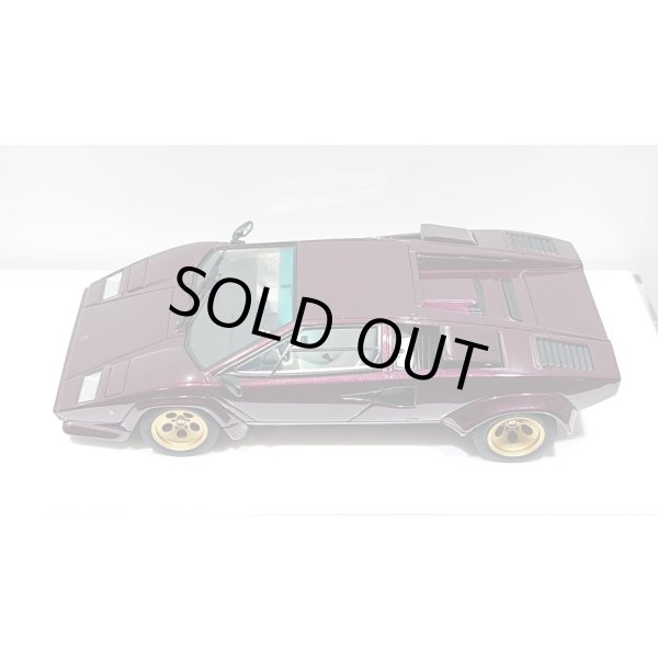 画像4: EIDOLON 1/43 Lamborghini Countach LP5000 QV 1985 Metallic Dark Purple Limited 50 pcs. (4)