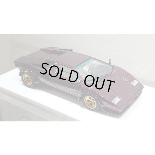 画像11: EIDOLON 1/43 Lamborghini Countach LP5000 QV 1985 Metallic Dark Purple Limited 50 pcs. (11)