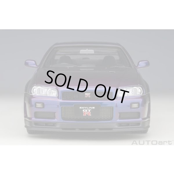 画像5: AUTOart 1/18 Nissan Skyline GT-R (R34) V-Spec II with BBS LM wheels (Midnight Purple III) (5)