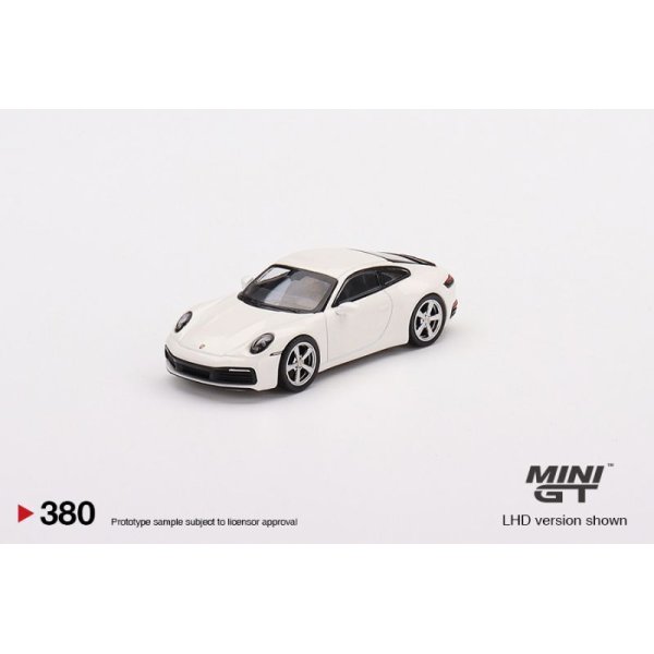 画像2: MINI GT 1/64 Porsche 911 (992) Carrera S White (RHD) (2)