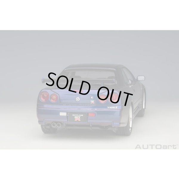 画像17: AUTOart 1/18 Nissan Skyline GT-R (R34) V-Spec II with BBS LM wheels (Midnight Purple III) (17)