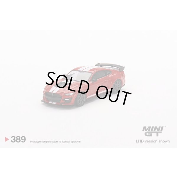 画像2: MINI GT 1/64 Shelby GT500 SE Wide Body Ford Race Red (LHD) (2)