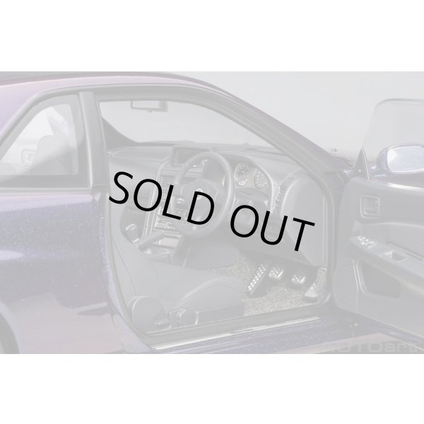 画像10: AUTOart 1/18 Nissan Skyline GT-R (R34) V-Spec II with BBS LM wheels (Midnight Purple III) (10)