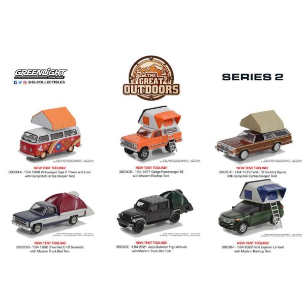 画像1: GREEN Light 1/64 The Great Outdoors Series 2 (1)