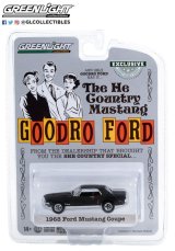 画像: GREEN LiGHT EXCLUSIVE 1/64 1968 Ford Mustang Coupe `He Country Special` - Bill Goodro Ford, - Stealth Black