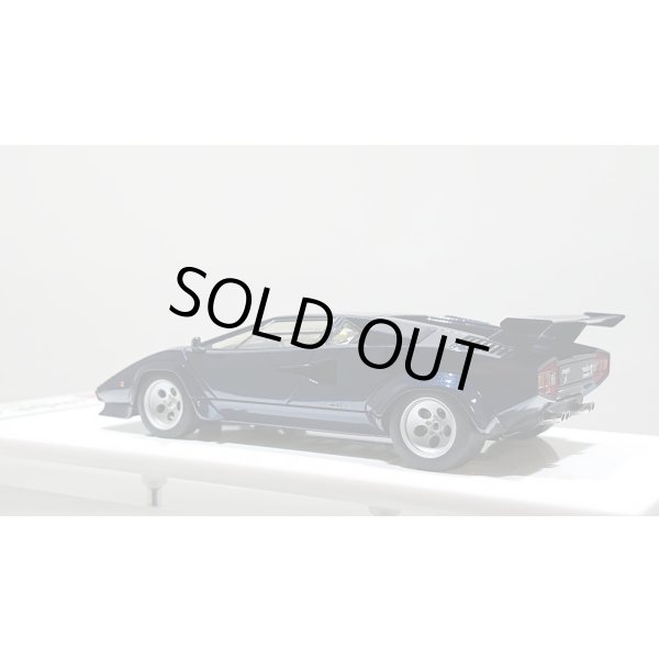 画像3: EIDOLON 1/43 Lamborghini Countach LP5000S 1982 with Rear wing Metallic Dark Blue (3)