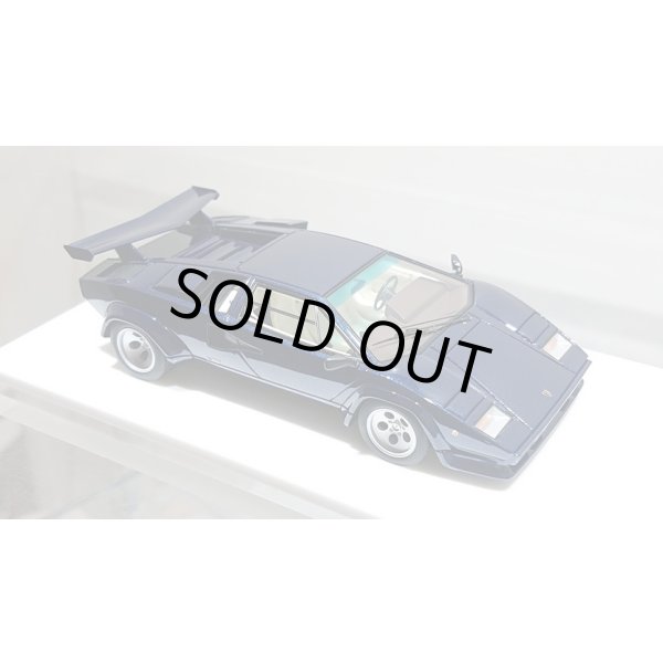 画像11: EIDOLON 1/43 Lamborghini Countach LP5000S 1982 with Rear wing Metallic Dark Blue (11)