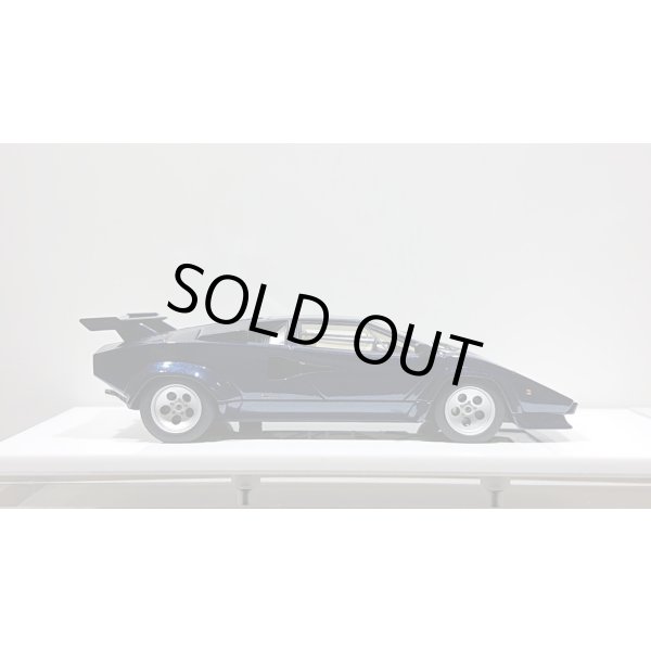 画像6: EIDOLON 1/43 Lamborghini Countach LP5000S 1982 with Rear wing Metallic Dark Blue (6)