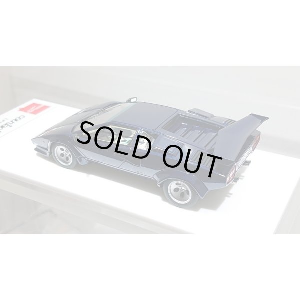 画像12: EIDOLON 1/43 Lamborghini Countach LP5000S 1982 with Rear wing Metallic Dark Blue (12)